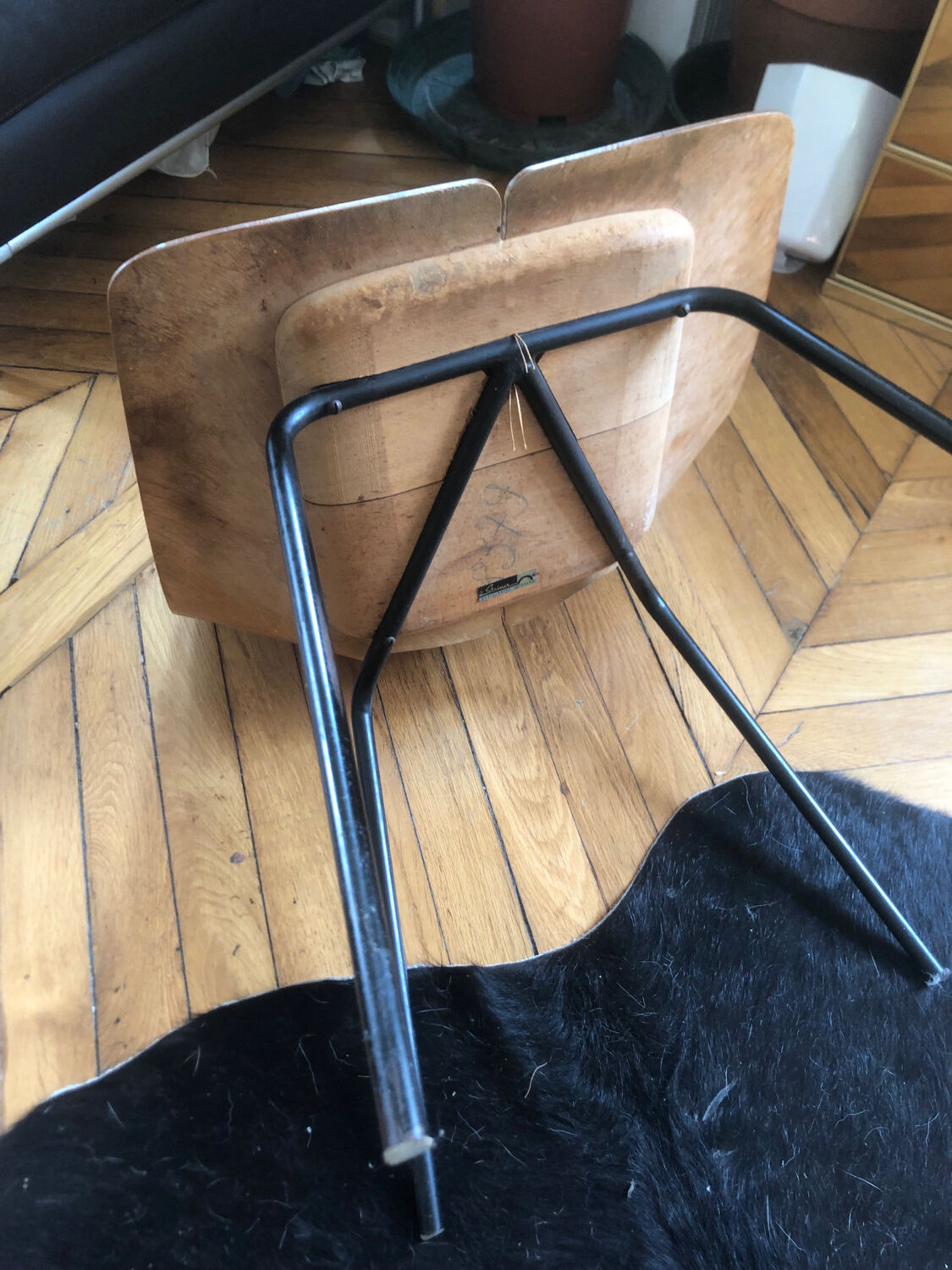 Pierre Guariche barrel chair
