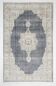 6x10 Navy Blue Turkish Vintage Rug, 193x315Cm