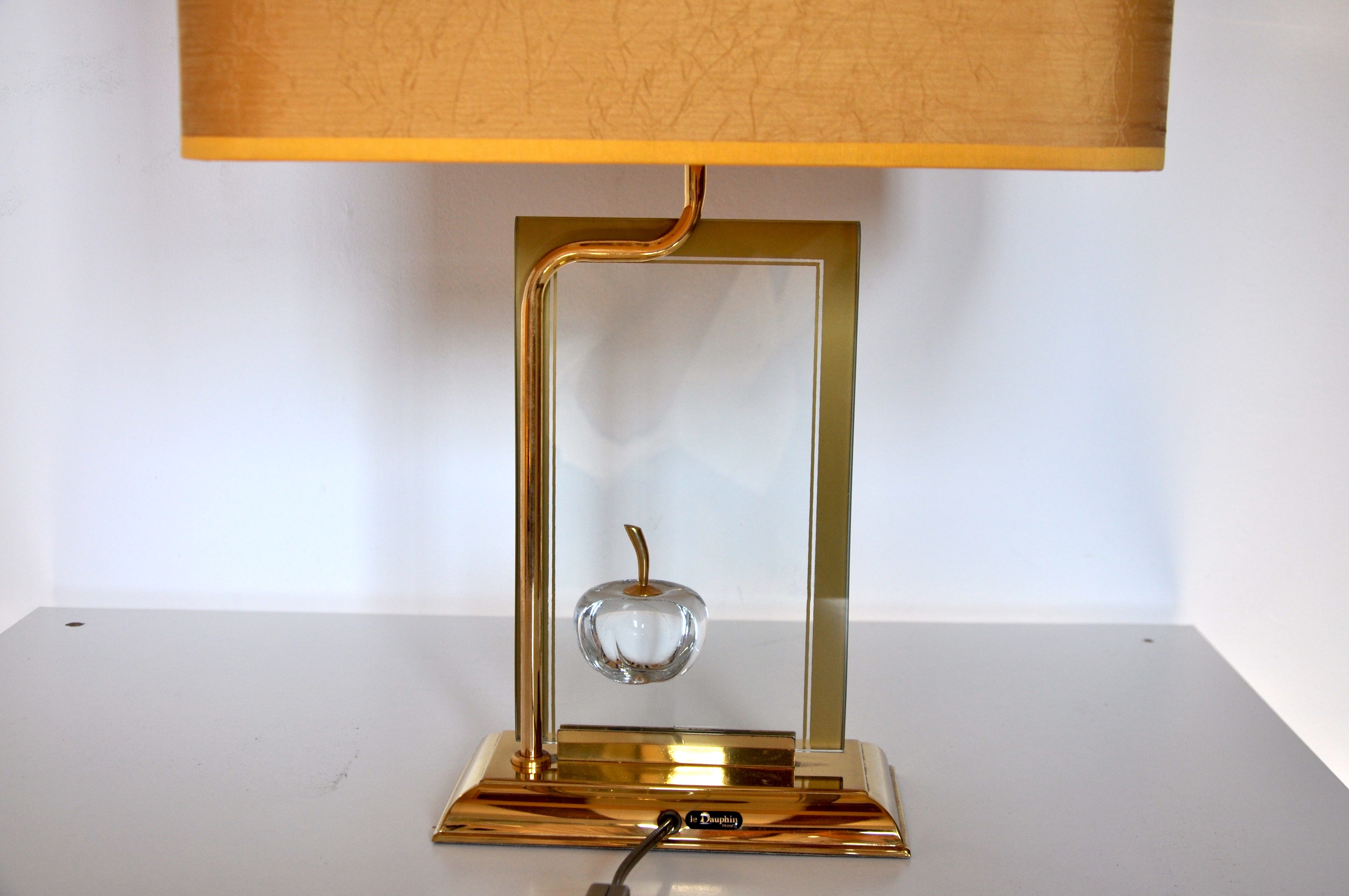 "Apple" a house the Dolphin lamp pair