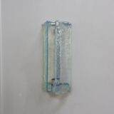 Set of 3 Murano wall sconces by Carlo Nason for Mazzega, 1970s