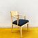 Philippe Hurel St James armchair – sycamore & black boucle