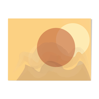 Illustration abstraite "vision"