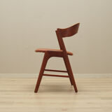 Ensemble de quatre chaises en teck fabrication Korup Stolefa 1970