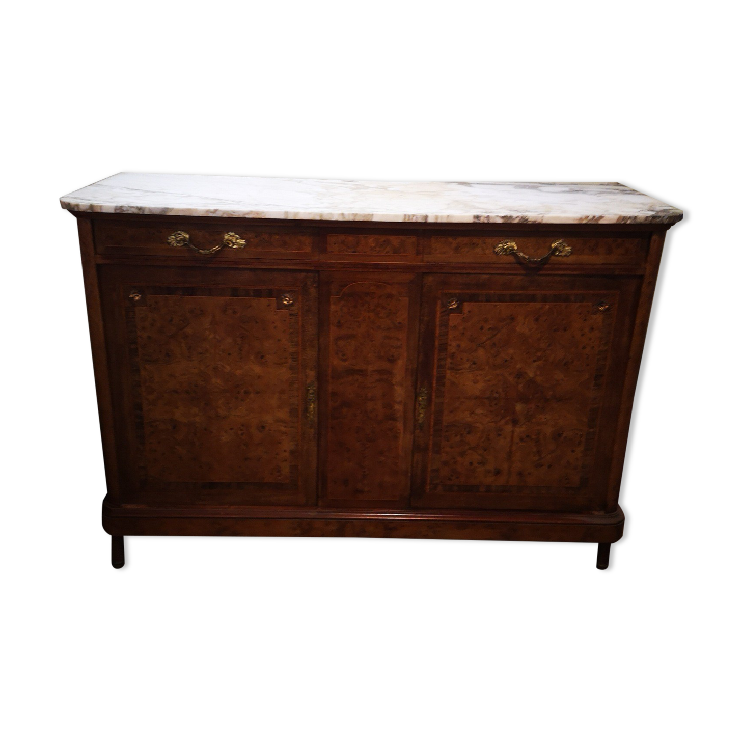 Elm magnifying glass buffet 1950