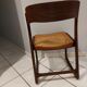 Suite of 4 chairs Baumann model sleigh vintage canning 1970