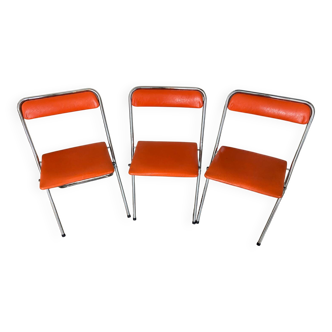 Vintage Soudexvinyl 70s folding chairs