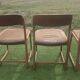 4 chaises Baumann modèle Traîneau