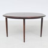 Niels Otto Moller model 15 dining table in rosewood Denmark 1960