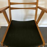 Vintage 50s bridge armchair