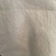 Floral damask cotton tablecloth with central monogram AC.