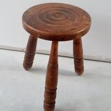 50s tripod farm stool