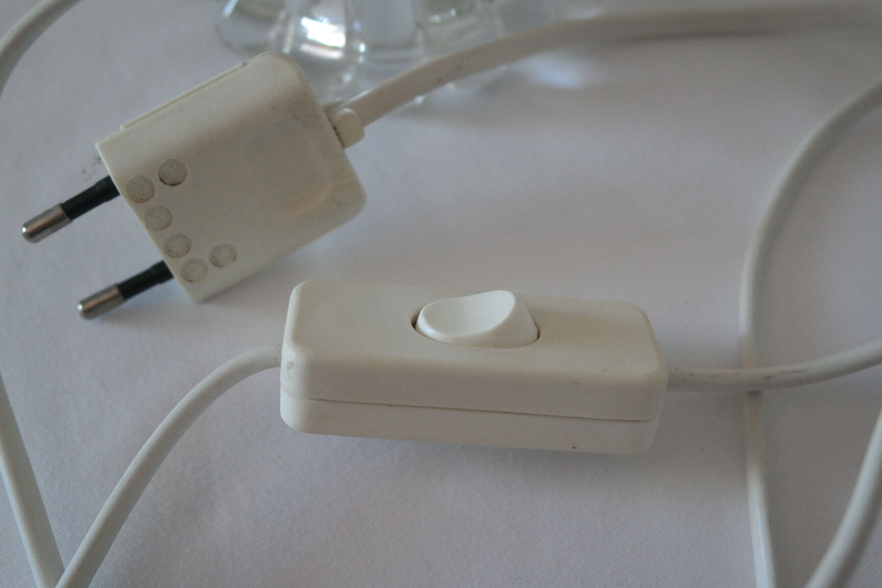 Vintage stamped table lamps