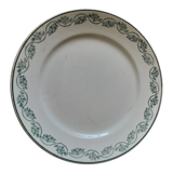 Old round dish St Amand