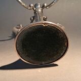 Silver plated 5 candle chandelier, England 1960.