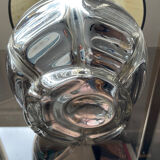 Vintage eglomised glass lamp from the 50s-60s