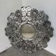 Vintage Mexican metal large mirror