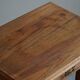 Antique Danish console, carved solid oak, lion's feet, Baroque style, 1890s.