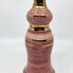Georges Pelletier soliflore vase in fine gold rose ceramic, France.