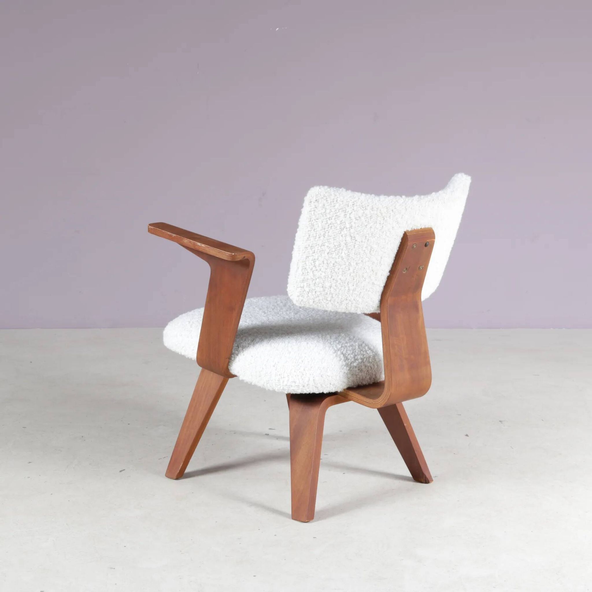 Fauteuil par Cor Alons pour De Boer Gouda, Pays-Bas 1950