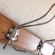 Vintage five-headed wooden coat rack from the 30s/40s