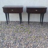Lot of 2 bedside tables