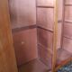 Armoire vintage pied compas