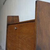 Modernist wooden writing desk of the 50