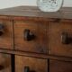 Small Vintage Organizer Craft Furniture