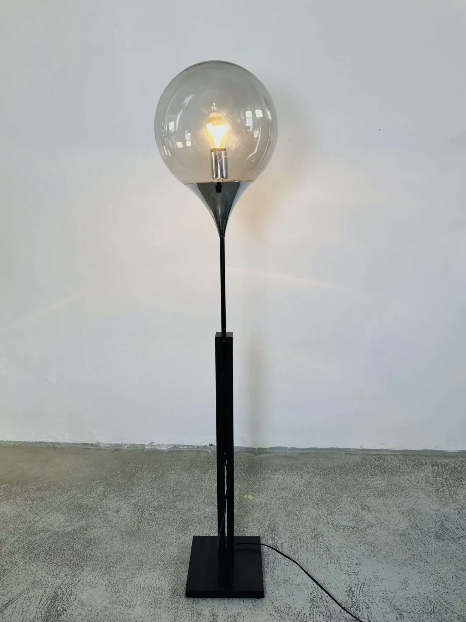 Bulb Floor Lamp By Doria Leuchten, Germany, 1970S