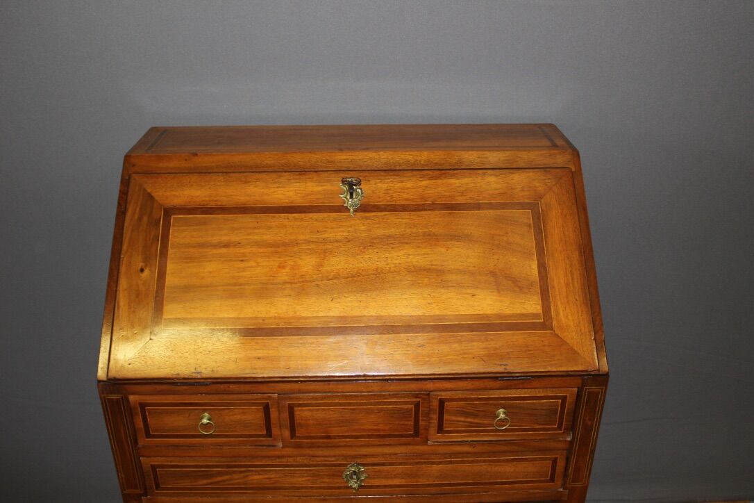 Louis XVI period slant-front desk