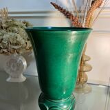 Vase en barbotine vintage