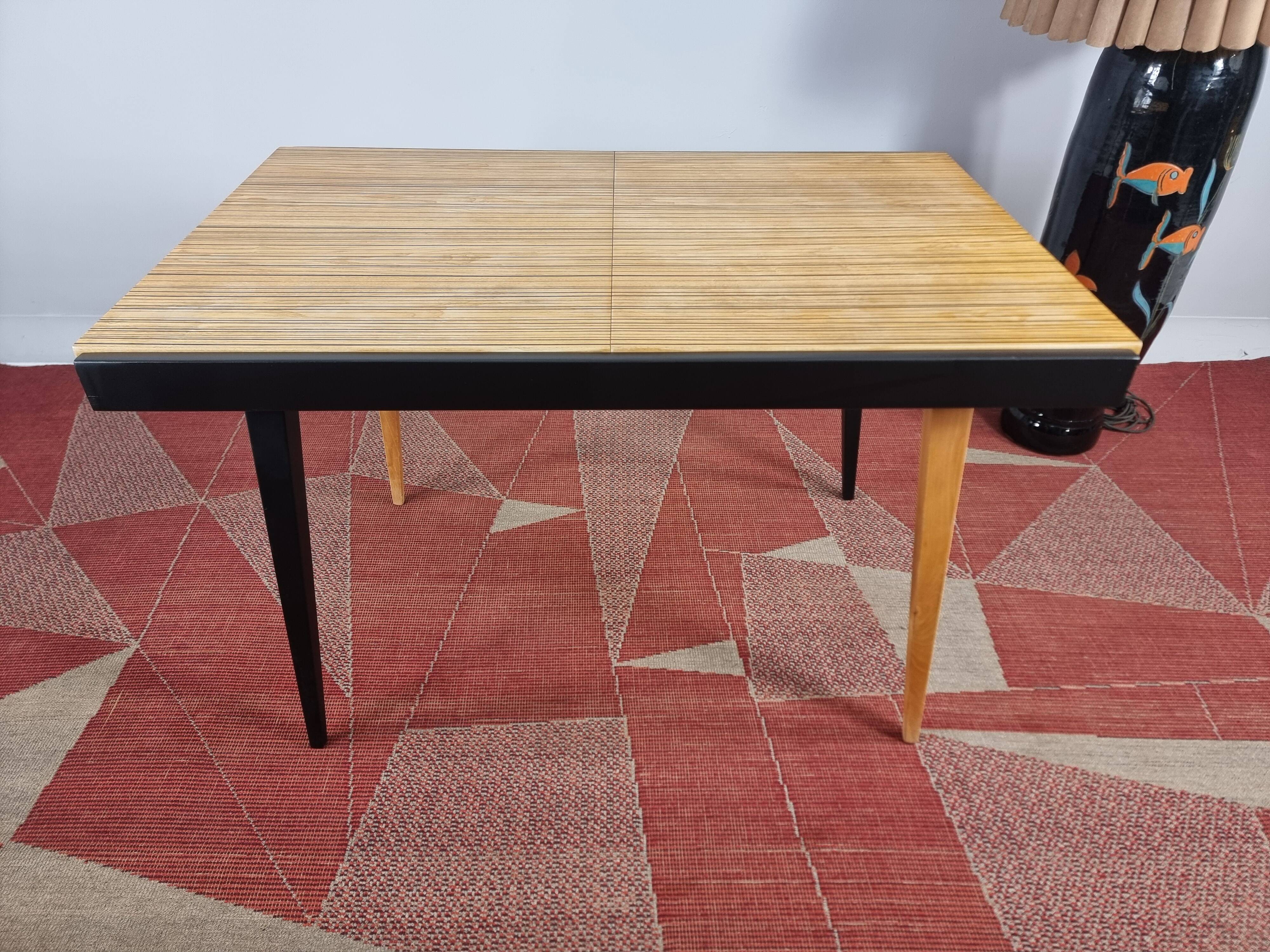 Vintage Dining Table in Ash, 1970s