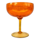 Grande coupe en verre soufflé style murano
