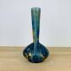 Art Nouveau vase from Pierrefonds in blue crystalline enamels.