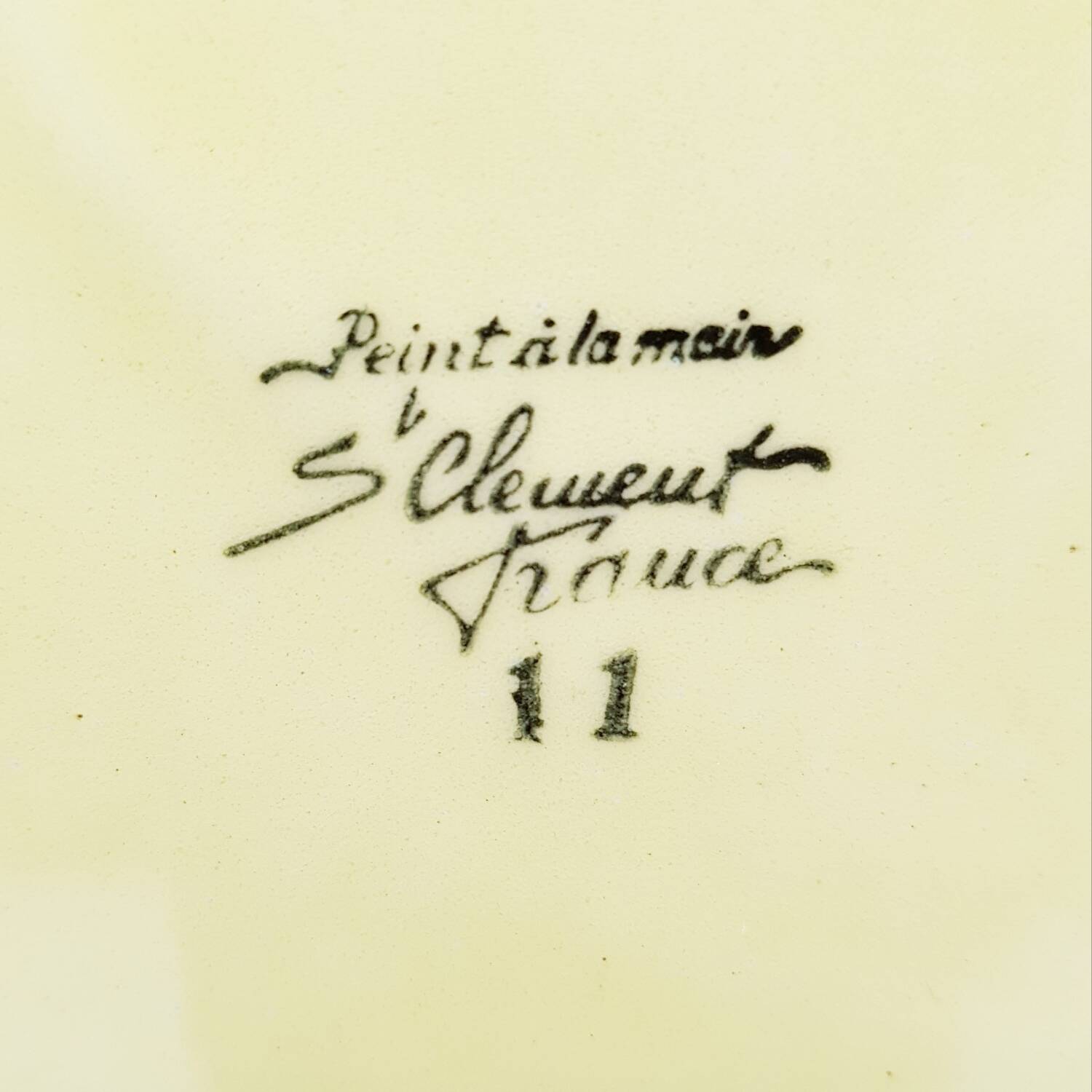 Assiettes de service de fromage St Clément