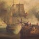 Peinture maritime française du XXe siècle Bataille de Trafalgar