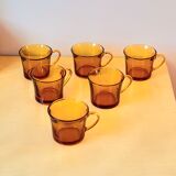 Amber arcopal cups 70s