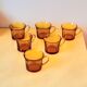 Amber arcopal cups 70s