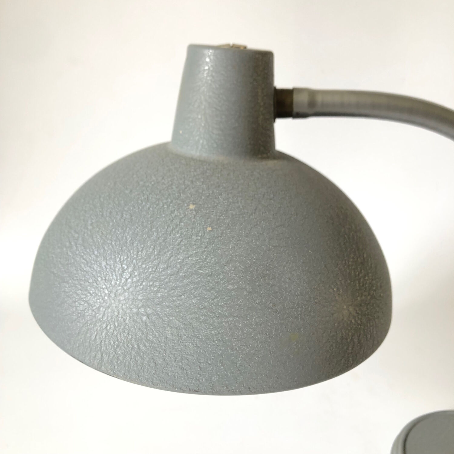 Lampe articulée vintage couleur bleu gris
