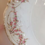 Large oval porcelain dish from Limoges by Théodore Haviland