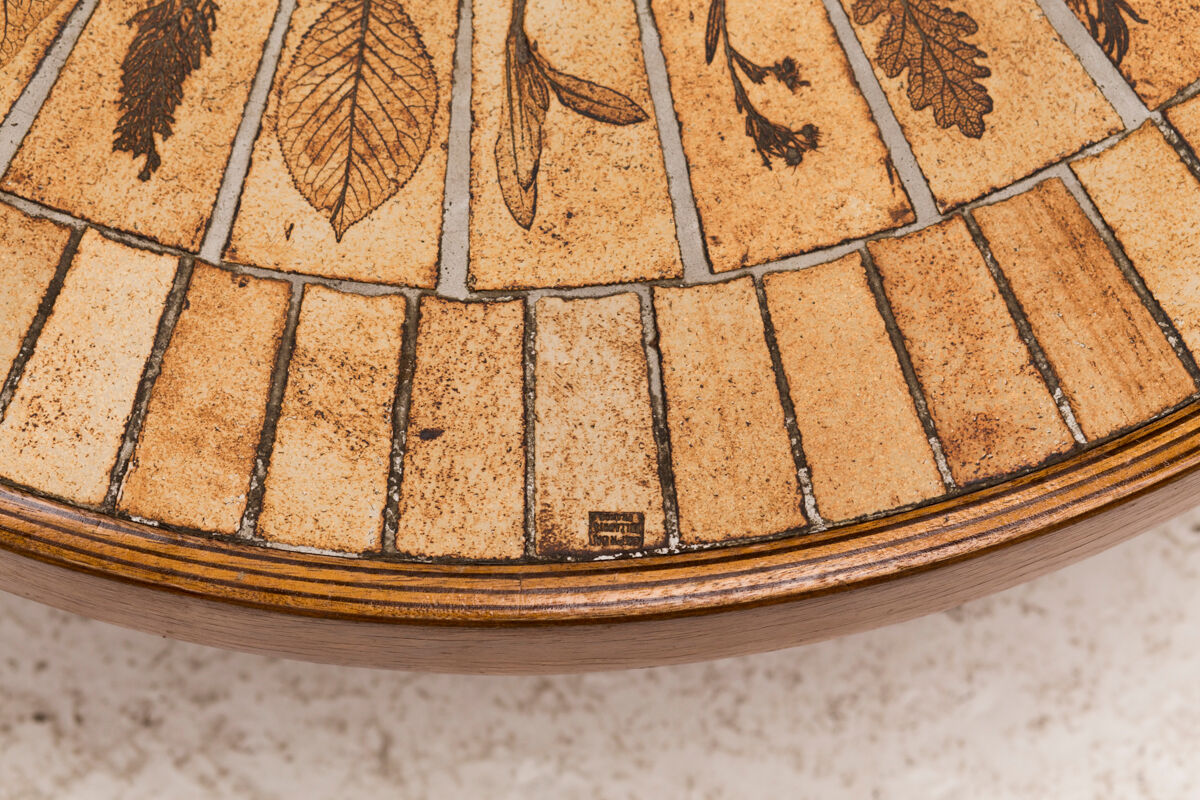 Coffee table by Roger Capron, France, 1970