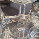 70's water glasses and wine glasses set