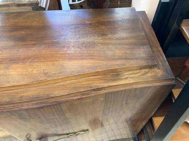 Art Deco 3-door, 2-drawer sideboard