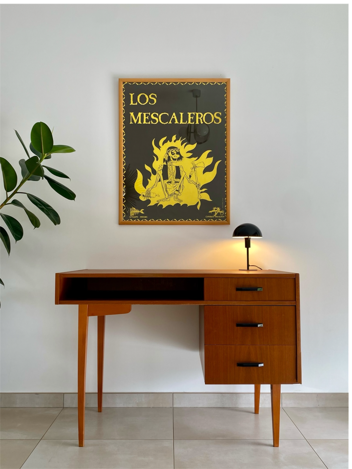 Vintage Scandinavian desk