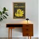 Vintage Scandinavian desk