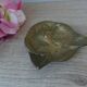 Vintage brass cat ashtray