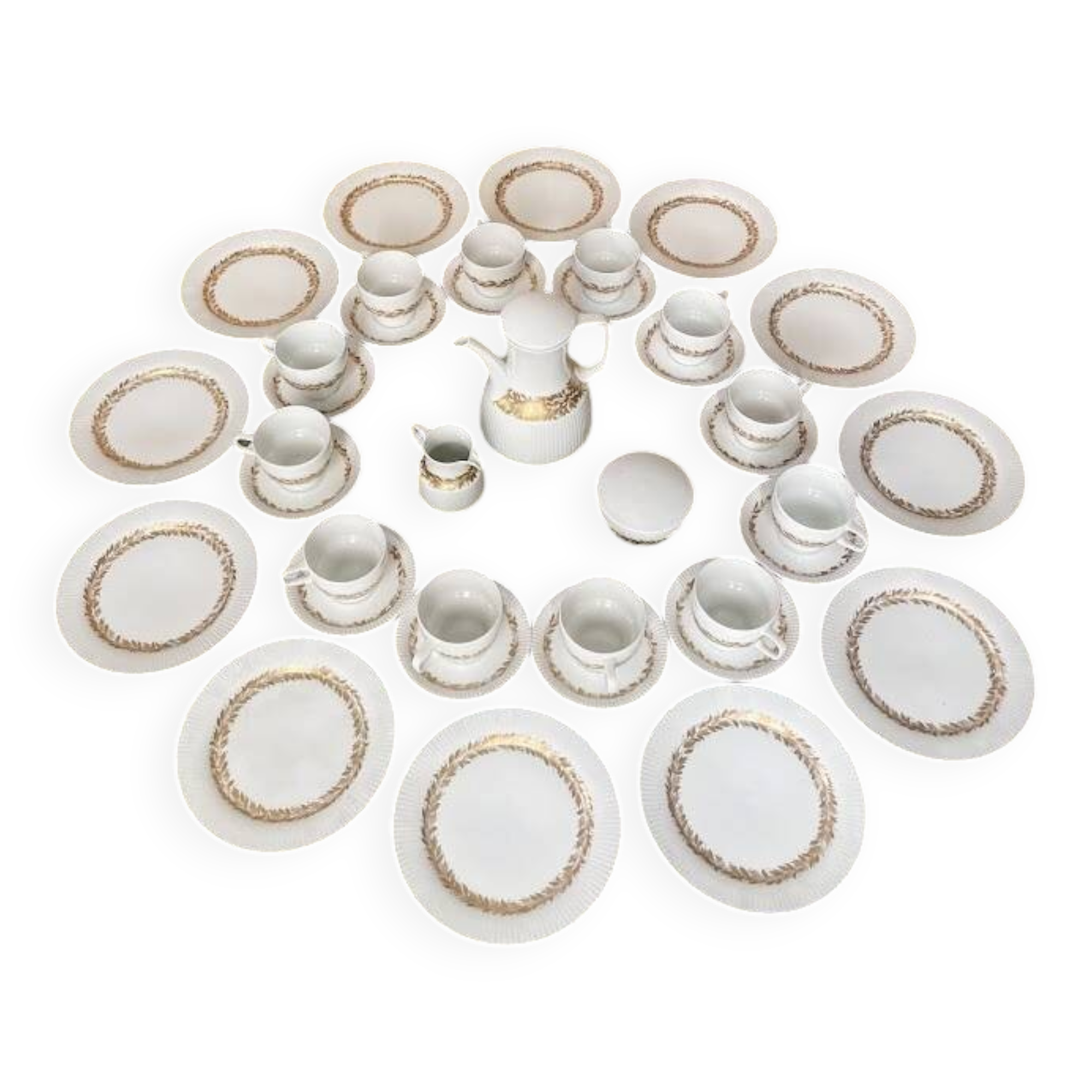 Rosenthal Studio Line Modulation Coffe Set by Tapio Wirkkala Germany 1970s