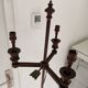 Lampadaire vintage style lampe bougeoir bouillotte