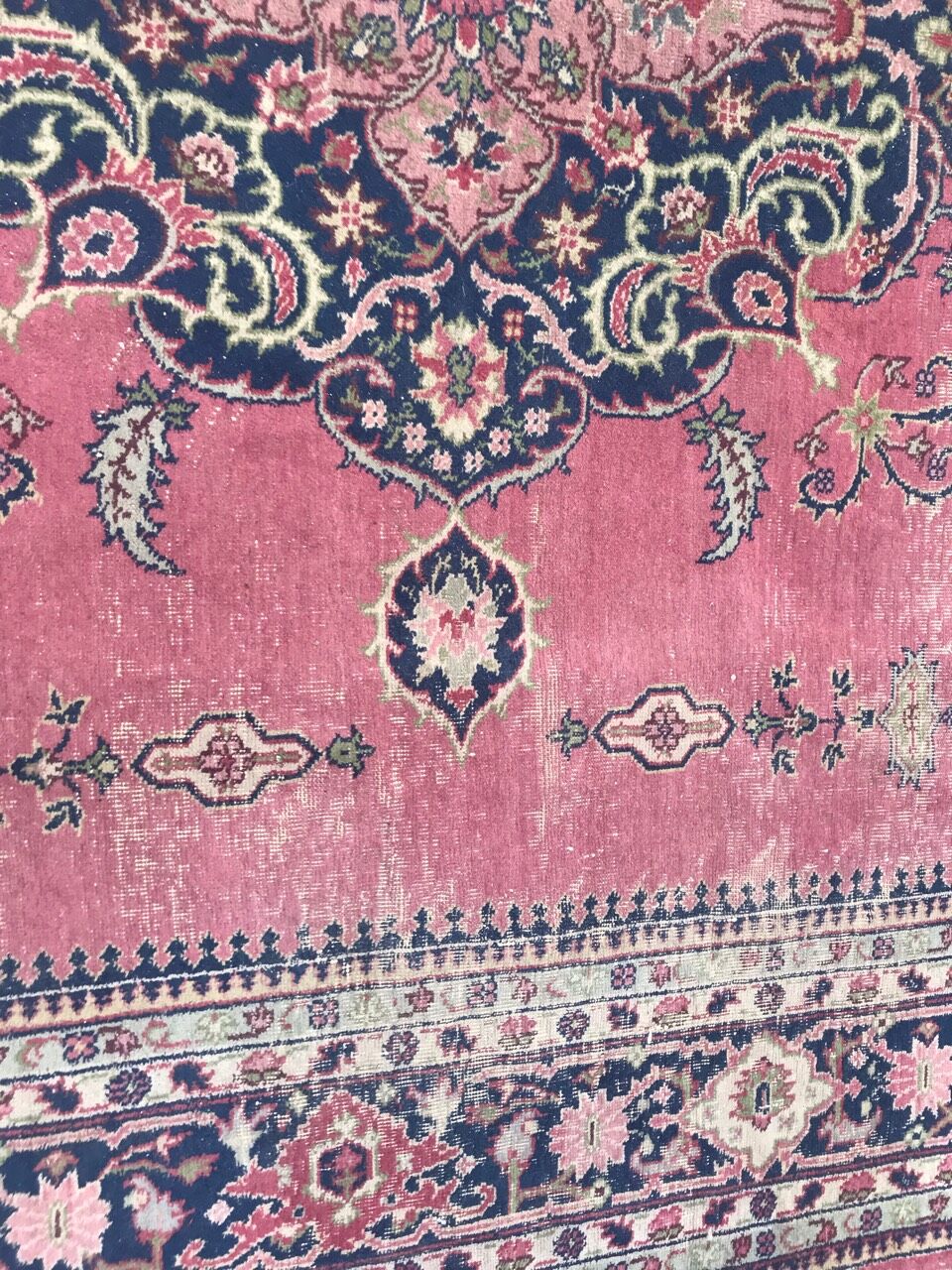 Turkish carpet former Sparta handmade 273 x 390 cm