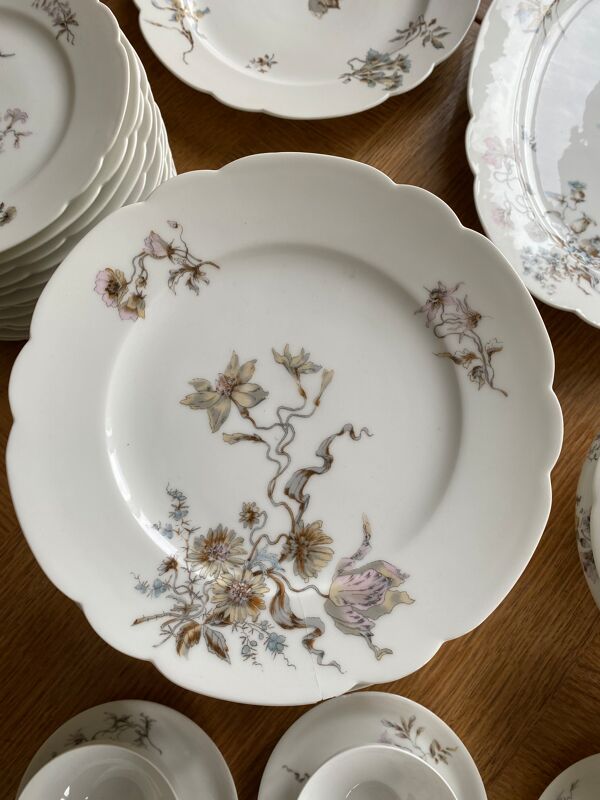 Service de vaisselle porcelaine